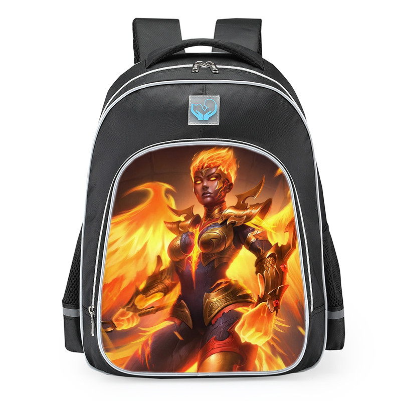 Smite Aphrodite Burning Desire Skin School Backpack