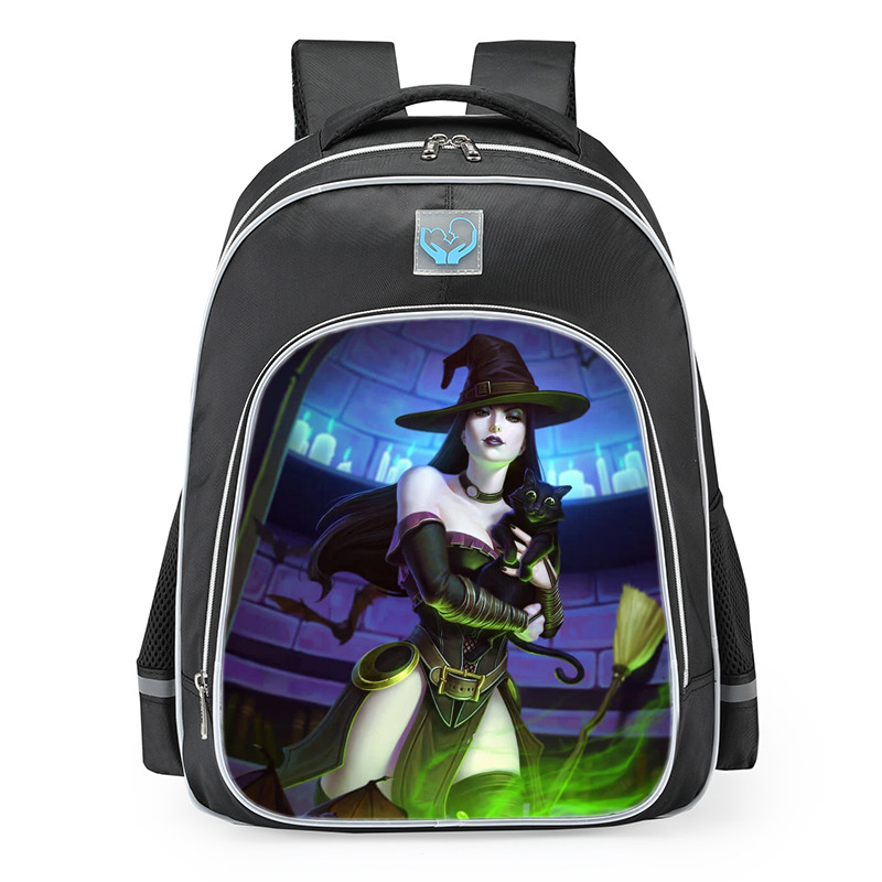 Smite Aphrodite Aphra Cadabra Skin School Backpack