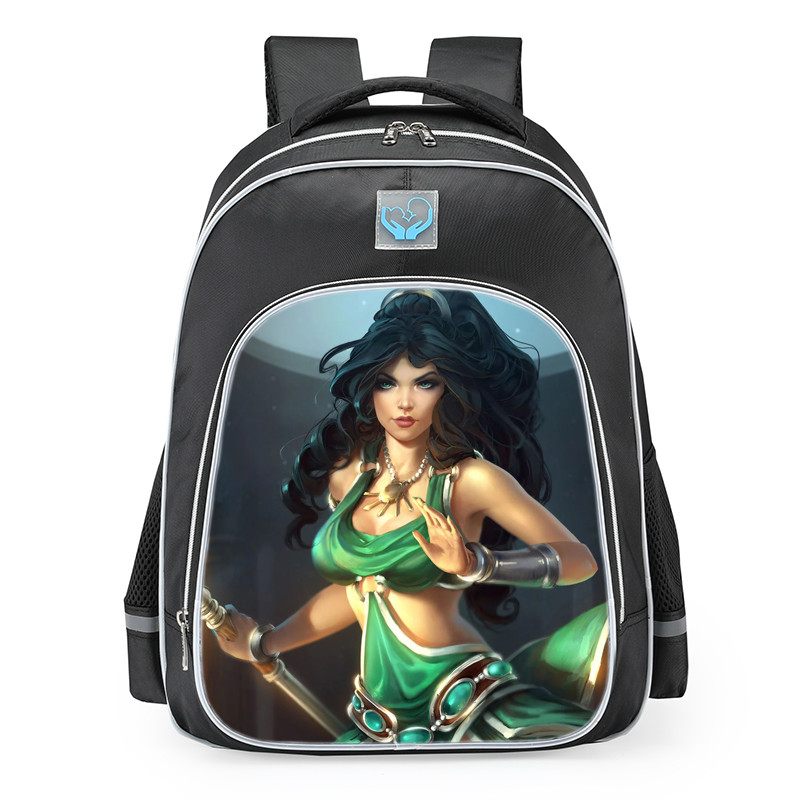 Smite Aphrodite Venus Skin School Backpack