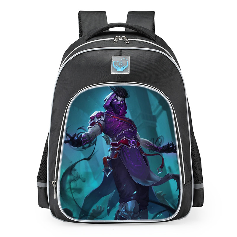 Smite Apollo Dark Apprentice Skin School Backpack