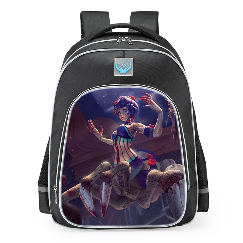 Smite Arachne Ma Cherie Skin School Backpack