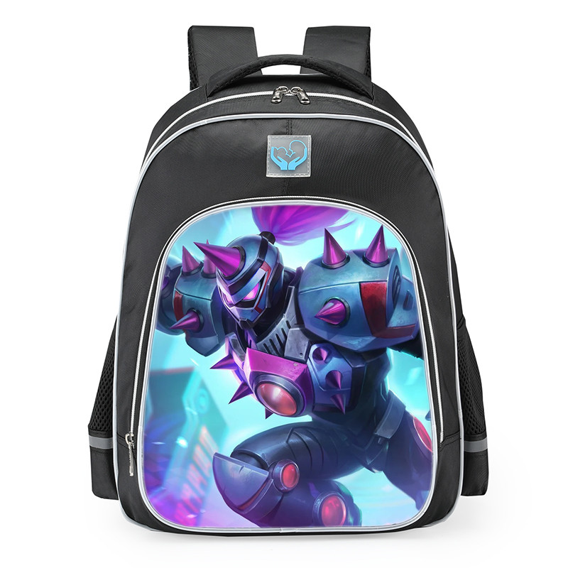 Smite Ares Bit Battler Skin School Backpack