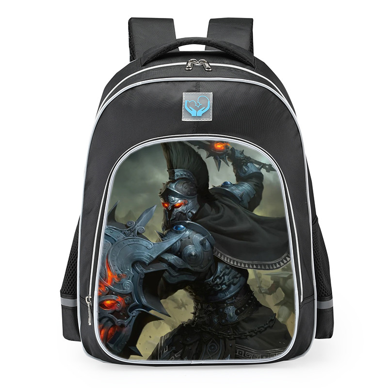 Smite Ares Destroyer Skin School Backpack