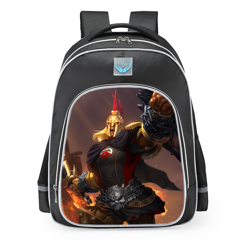 Smite Ares Elevate Skin School Backpack
