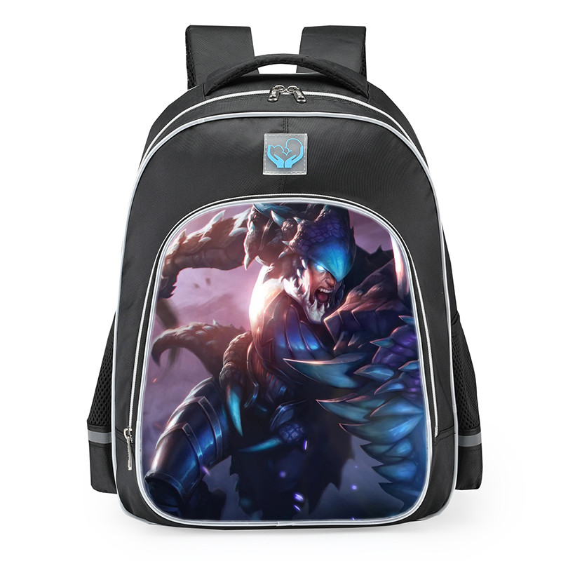 Smite Ares Primal Steel Skin School Backpack