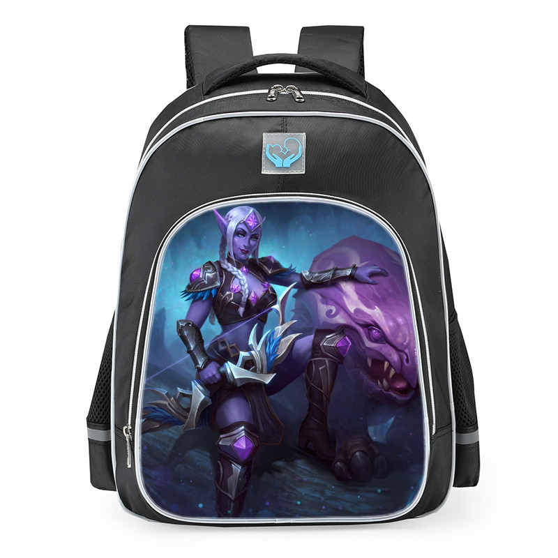 Smite Artemis Moonlit Ranger Skin School Backpack