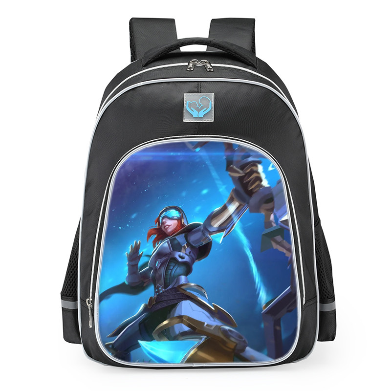 Smite Artemis Orbital Scout Skin School Backpack