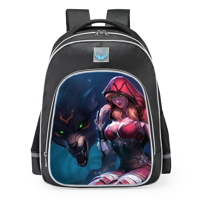 Smite Artio Fabled Skin School Backpack