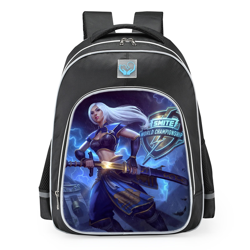 Smite Amaterasu SWC 2017 Heroine Skin School Backpack