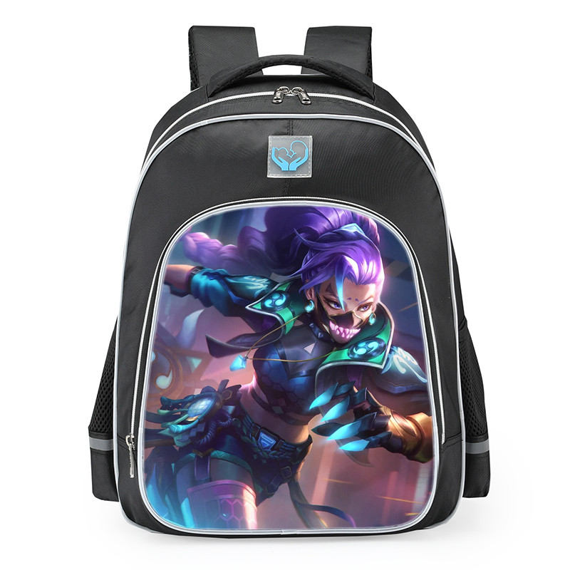 Smite Amaterasu Cyberblade Skin School Backpack