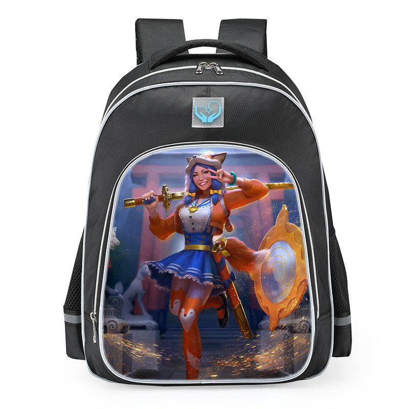 Smite Amaterasu Foxy Skin School Backpack