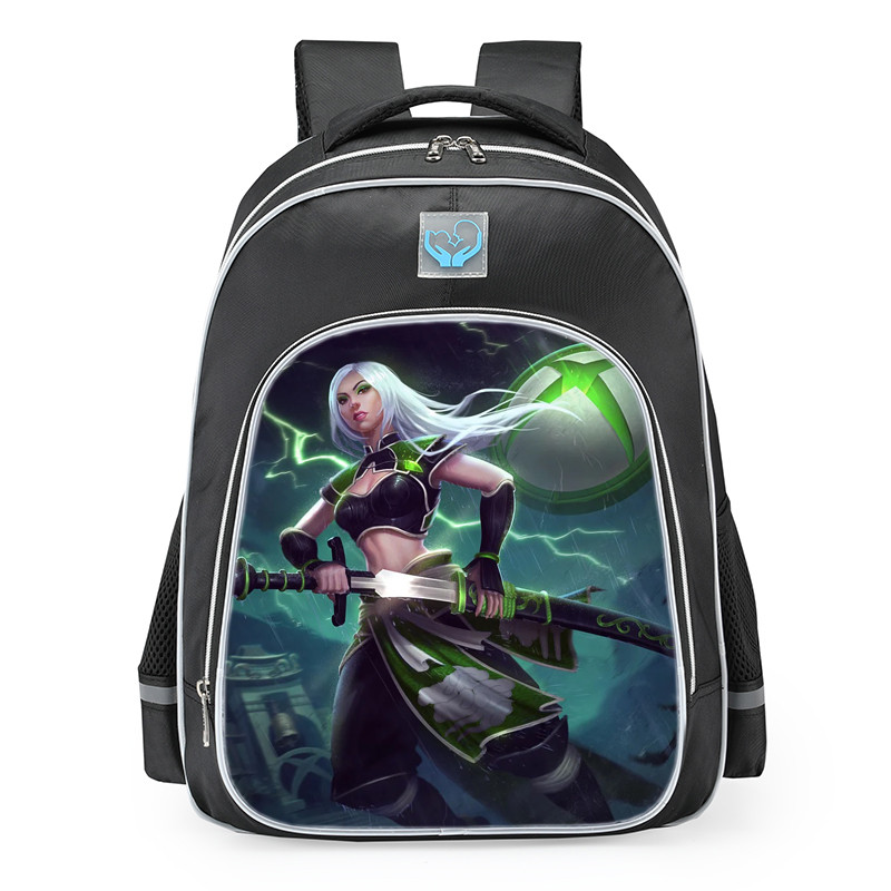 Smite Amaterasu X Skin School Backpack