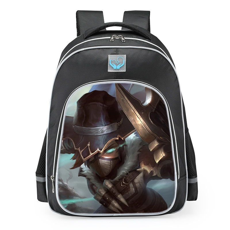 Smite Athena Demon Scourge Skin School Backpack