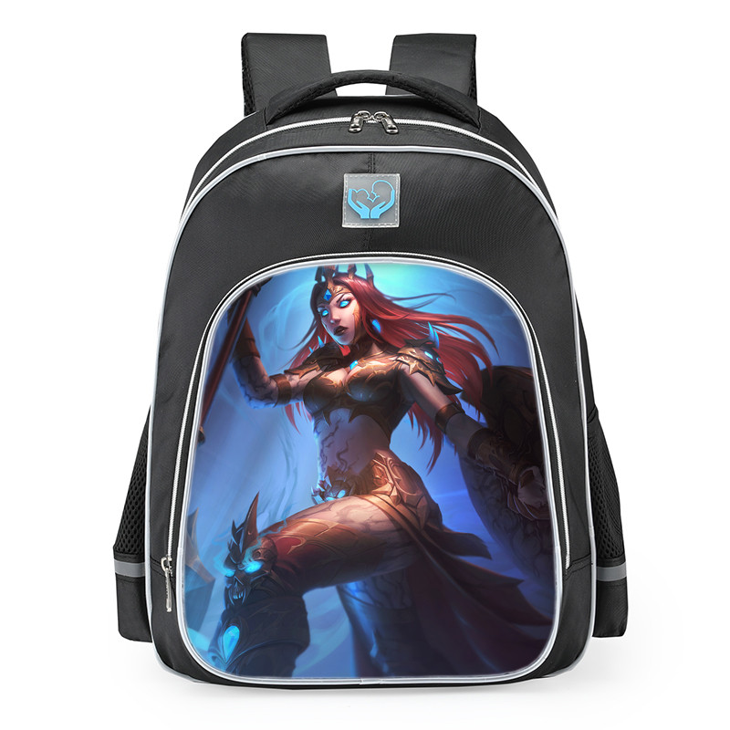 Smite Athena Sinister Sentinel Skin School Backpack
