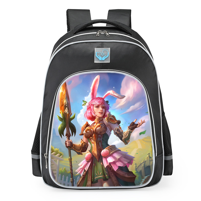 Smite Athena Wise Hare Skin School Backpack