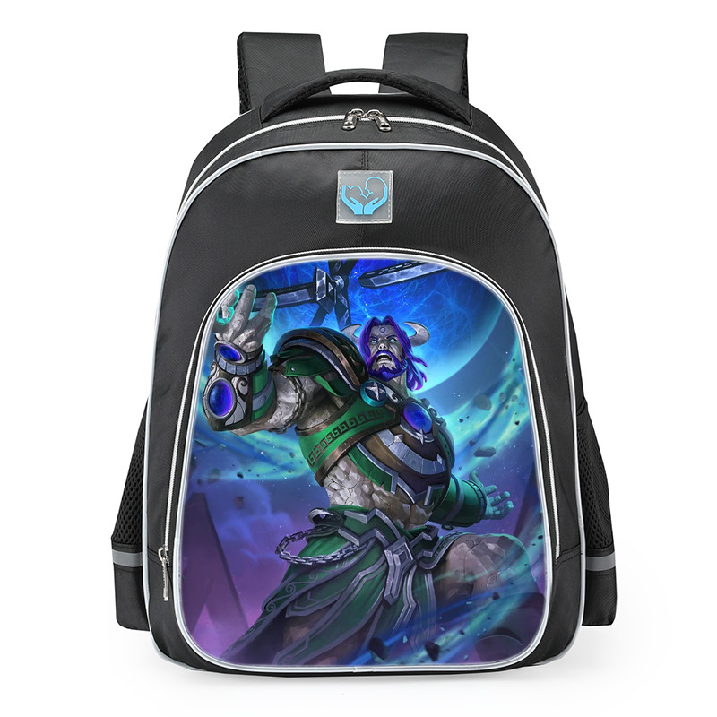Smite Atlas Ascended Skin School Backpack
