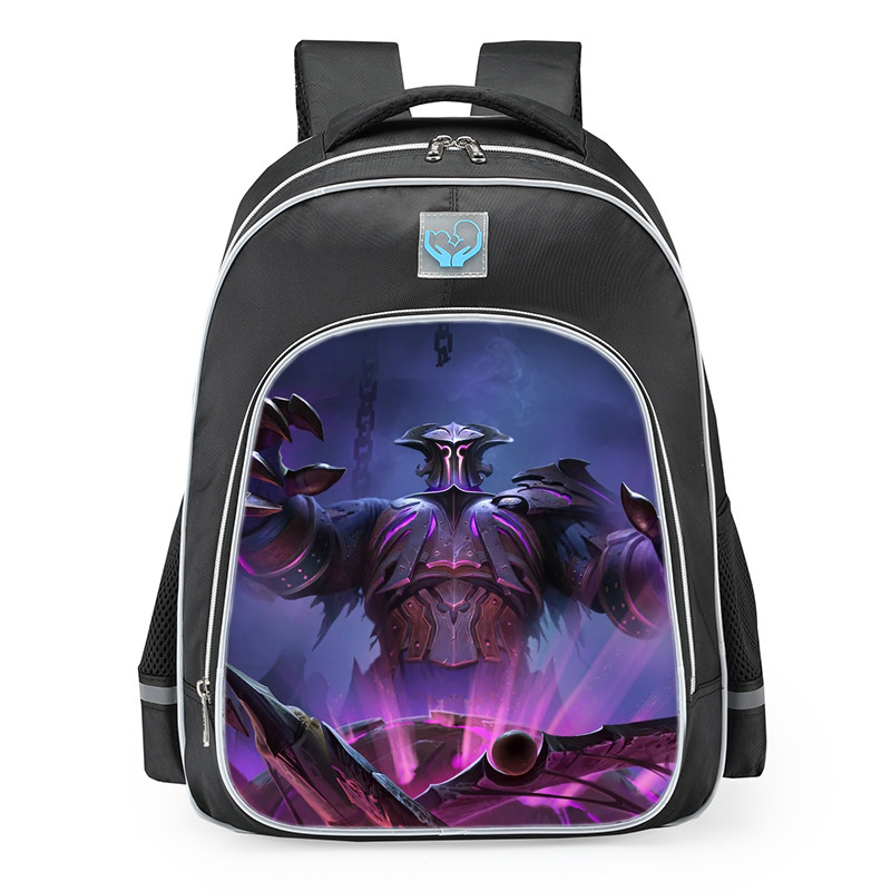 Smite Atlas Corroded Colossus Skin School Backpack