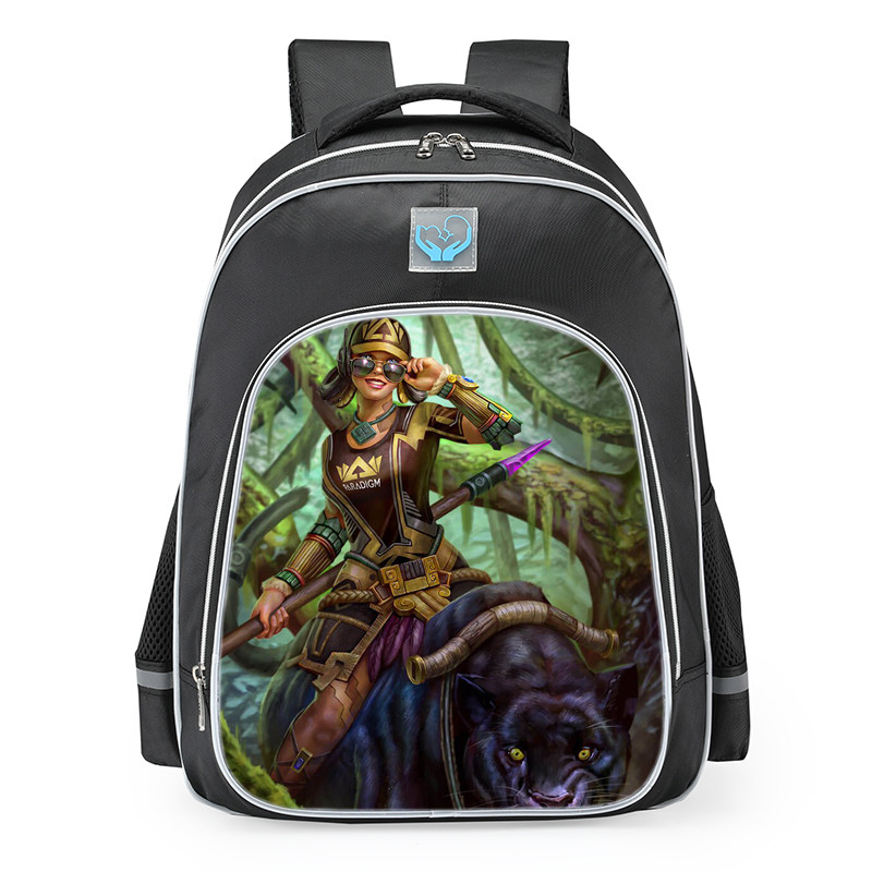 Smite Awilix Paradigm Skin School Backpack