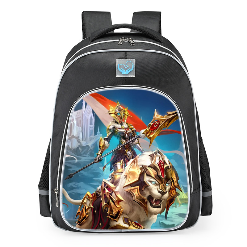 Smite Awilix Royal Champion Skin School Backpack