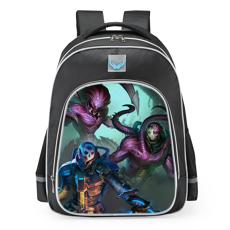 Smite Baron Samedi Stellar Demise Skin School Backpack