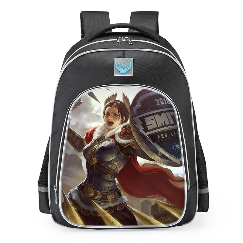 Smite Bellona SPL 2016 Skin School Backpack