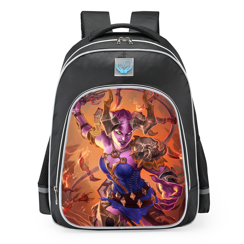 Smite Bellona Agony Skin School Backpack