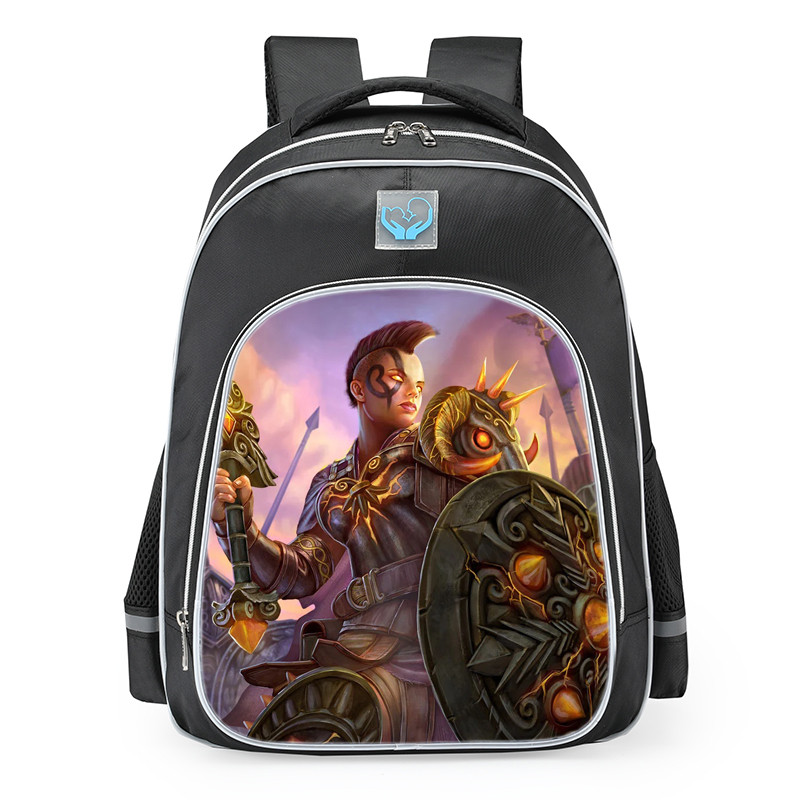 Smite Bellona Furiona Skin School Backpack