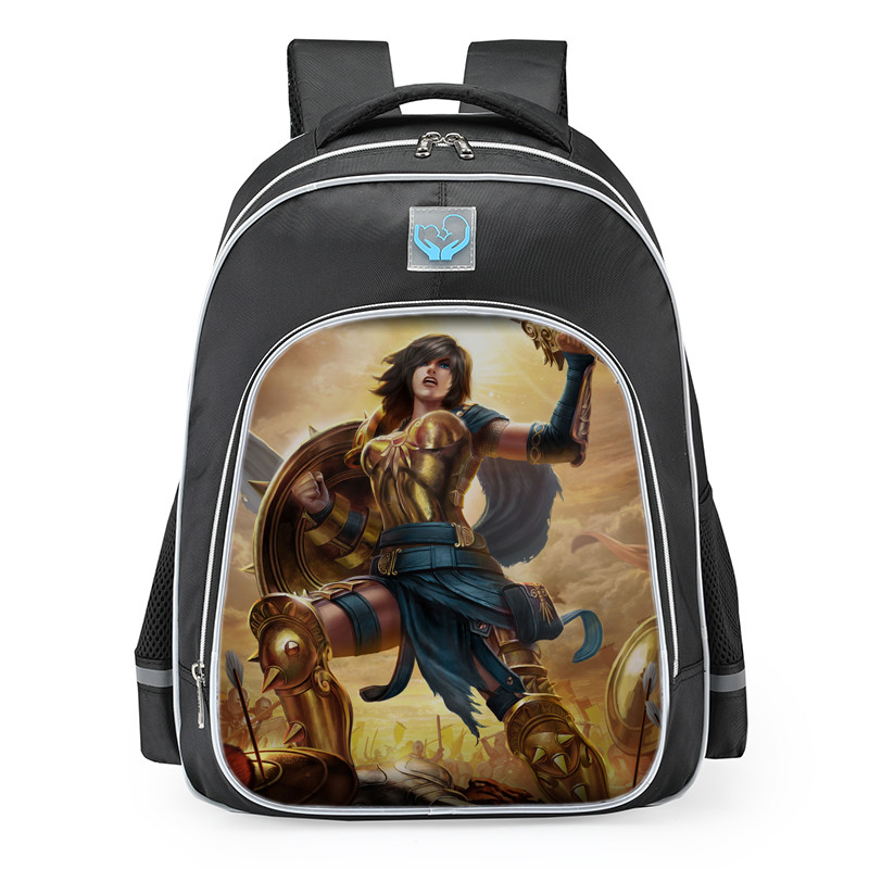 Smite Bellona Golden Skin School Backpack