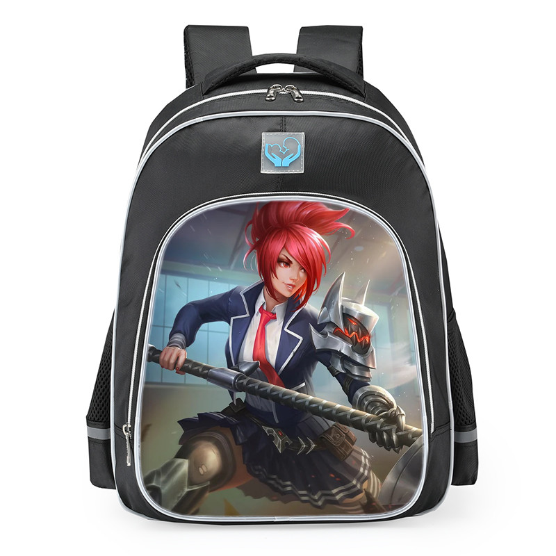 Smite Bellona Miss Senshi Skin School Backpack