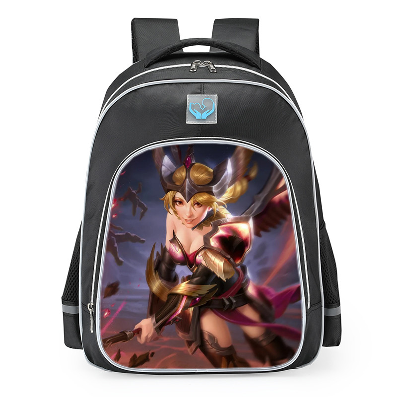 Smite Bellona Radiant Heroine Skin School Backpack