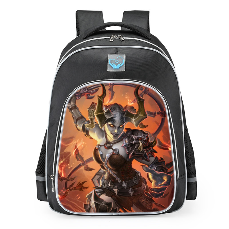 Smite Bellona Torment Skin School Backpack
