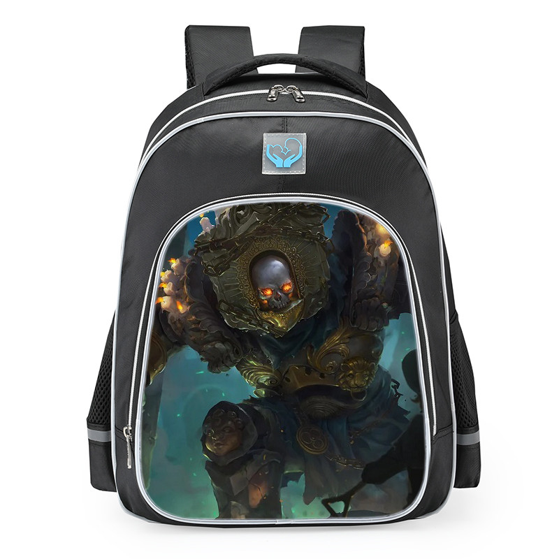 Smite Cabrakan Gravemaker Skin School Backpack