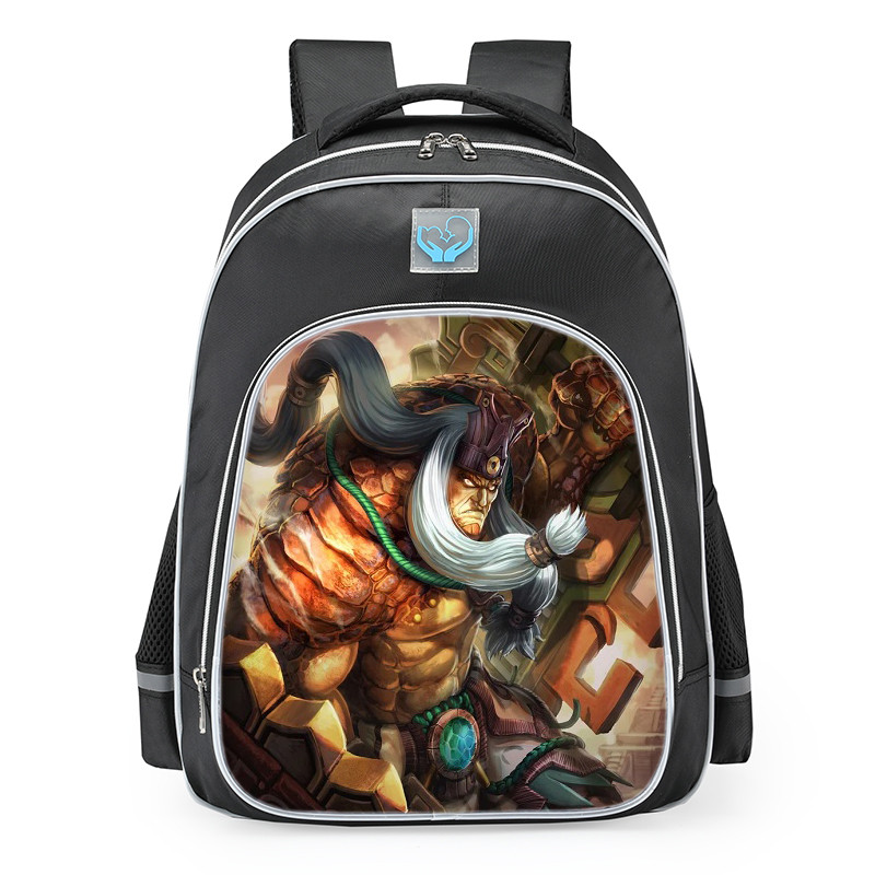 Smite Cabrakan Rampage Skin School Backpack