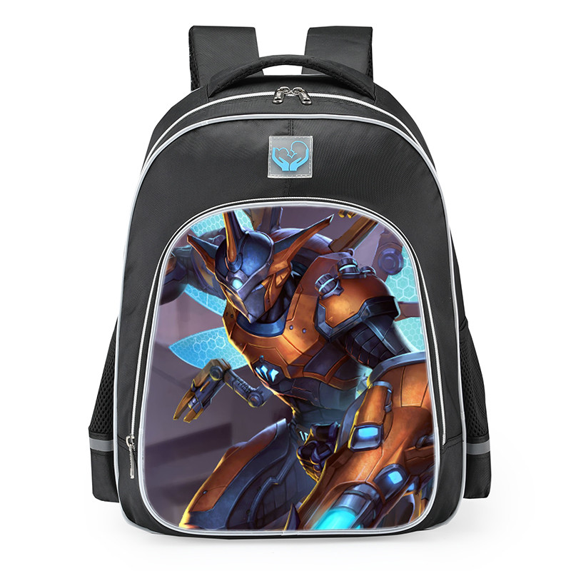 Smite Ah Muzen Cab Swarm Sentry Skin School Backpack