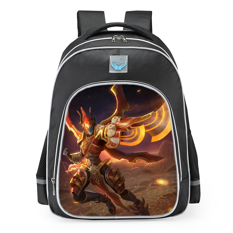 Smite Ah Muzen Cab Void Piercer Skin School Backpack