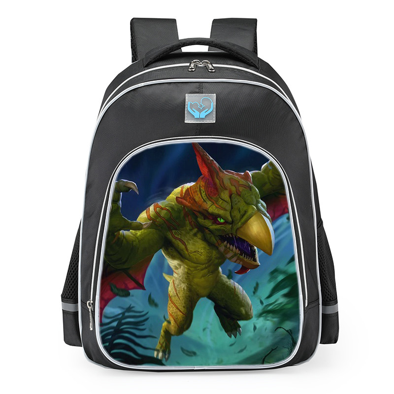 Smite Camazotz Terror Dactyl Skin School Backpack