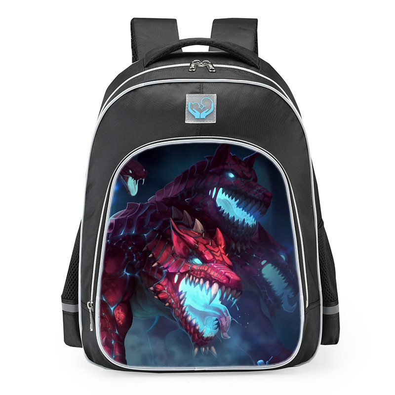 Smite Cerberus Convention 2019 Skin School Backpack
