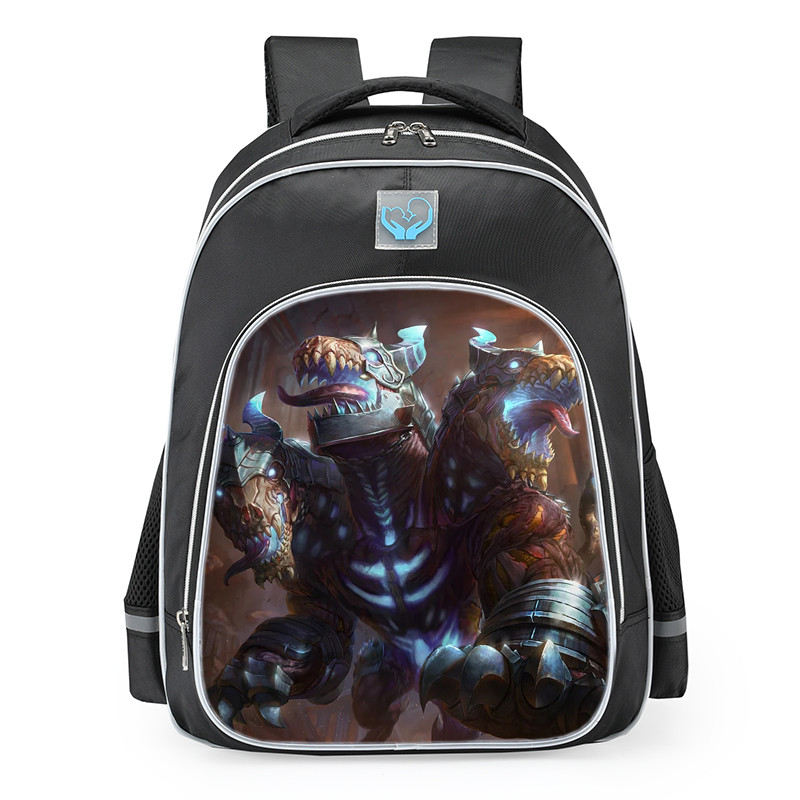 Smite Cerberus Oblivion Hound Skin School Backpack