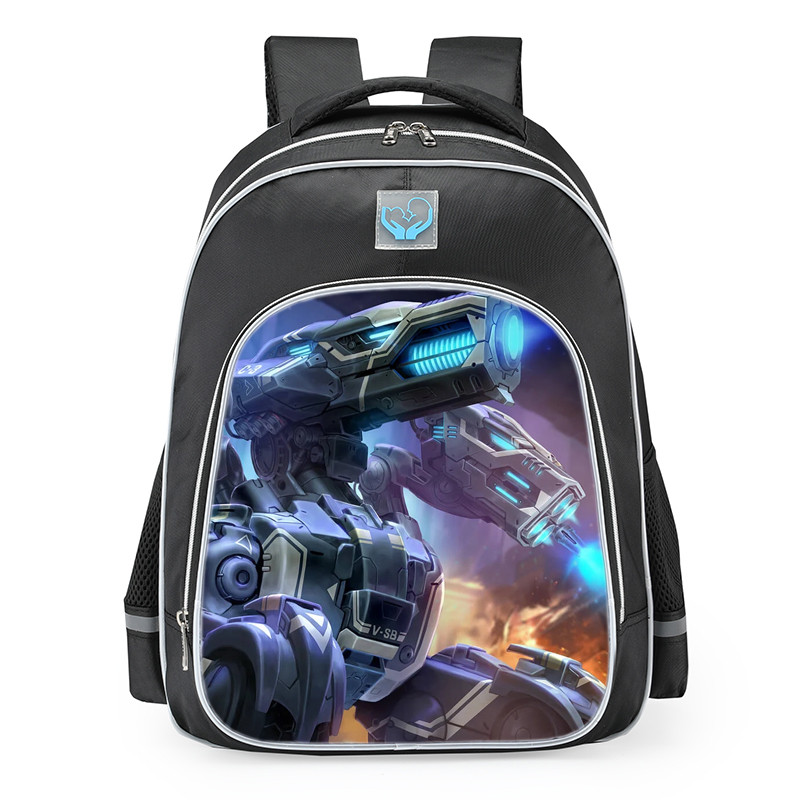 Smite Cerberus Warmaker Skin School Backpack