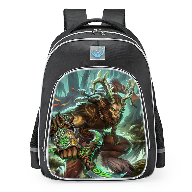 Smite Cernunnos School Backpack