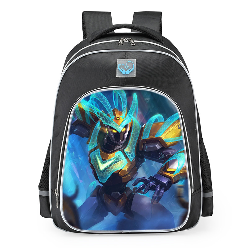 Smite Cernunnos Glaive Tech Skin School Backpack