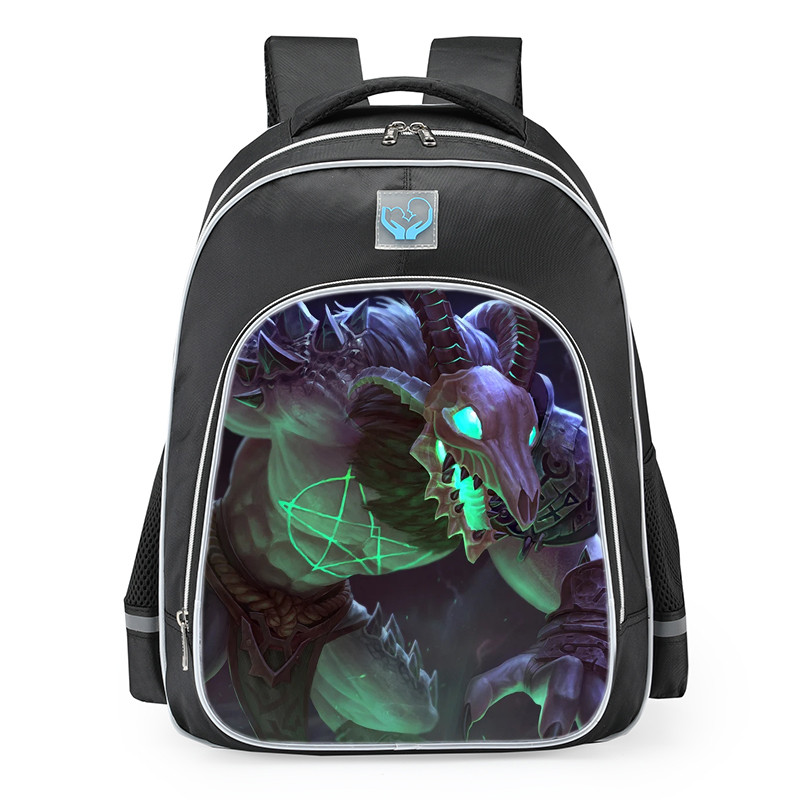 Smite Cernunnos Heretic Skin School Backpack