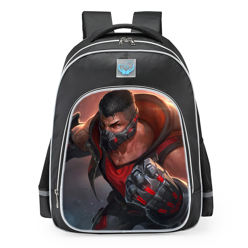 Smite Chaac Blood Axe Skin School Backpack