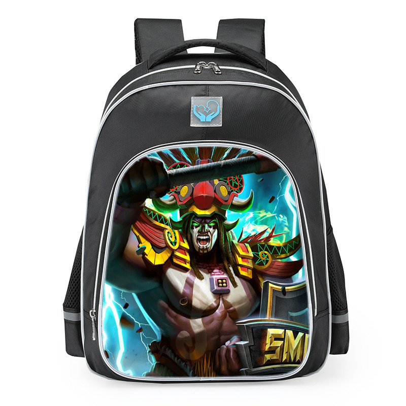 Smite Chaac Brazil Skin School Backpack
