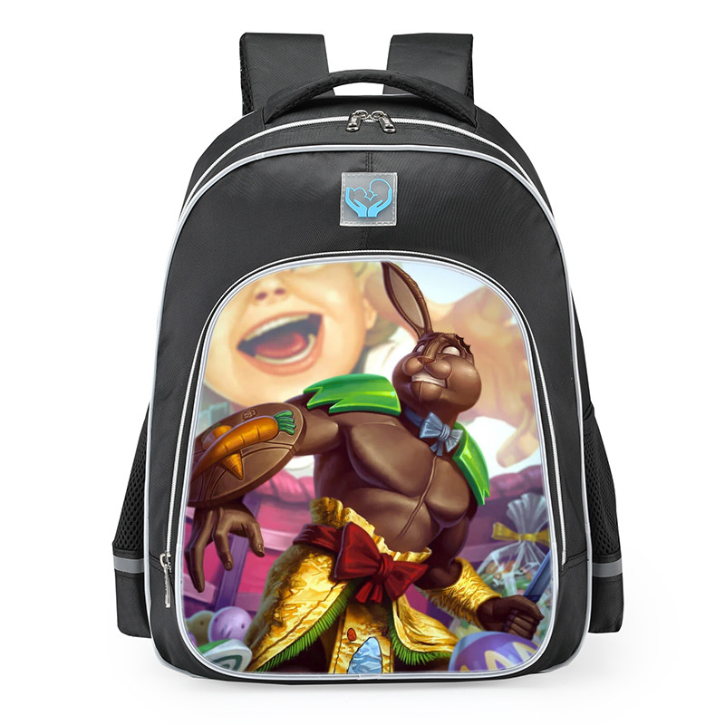 Smite Chaac Chaacolate Skin School Backpack