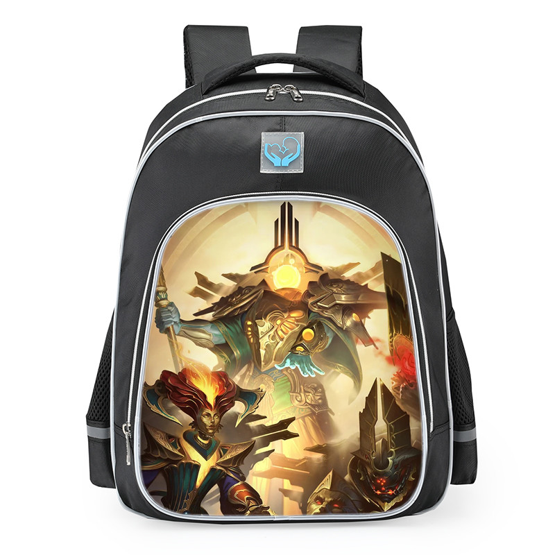 Smite Chaac Forgotten Gods Skin School Backpack