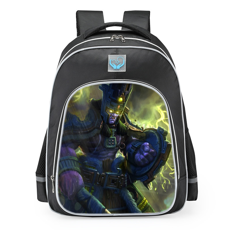 Smite Chaac Hailstorm Skin School Backpack