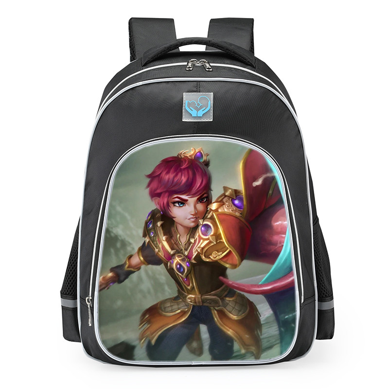 Smite Charybdis Whirling Waters Skin School Backpack