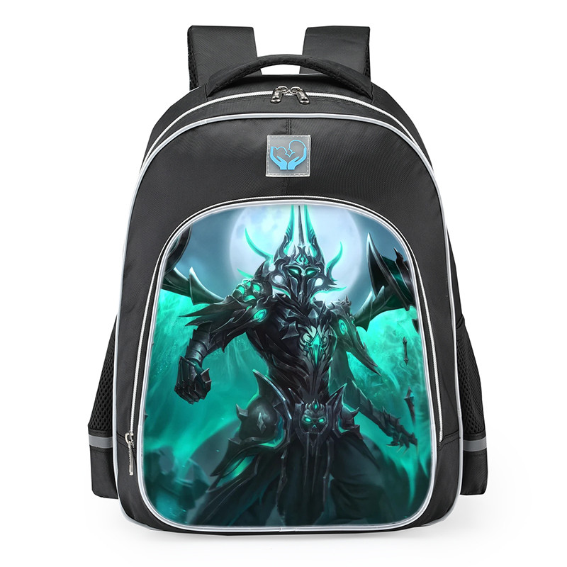 Smite Chernobog Haunted Nightmare Skin School Backpack