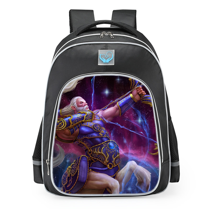Smite Chiron Golden Skin School Backpack